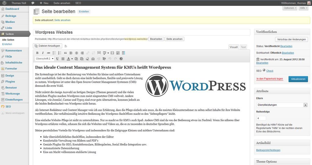 WordPress Administration
